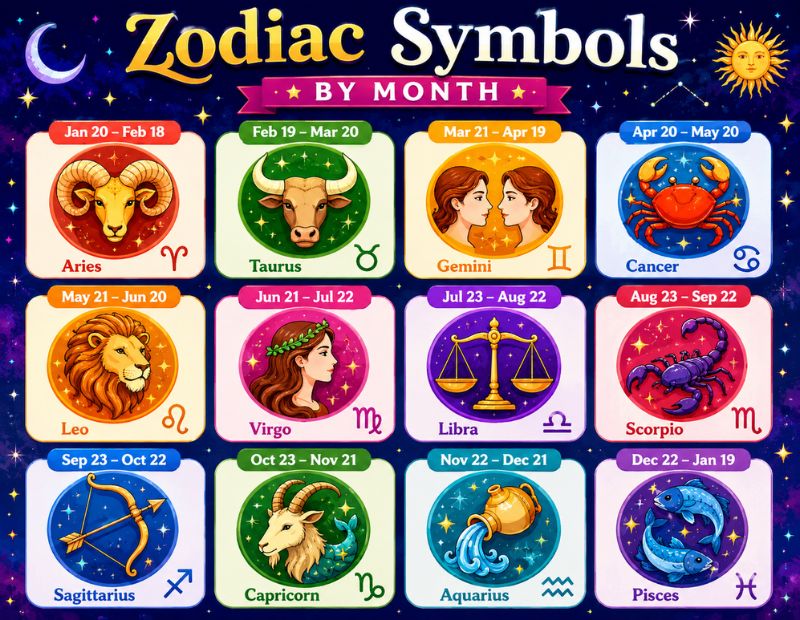 Zodiac Symbols