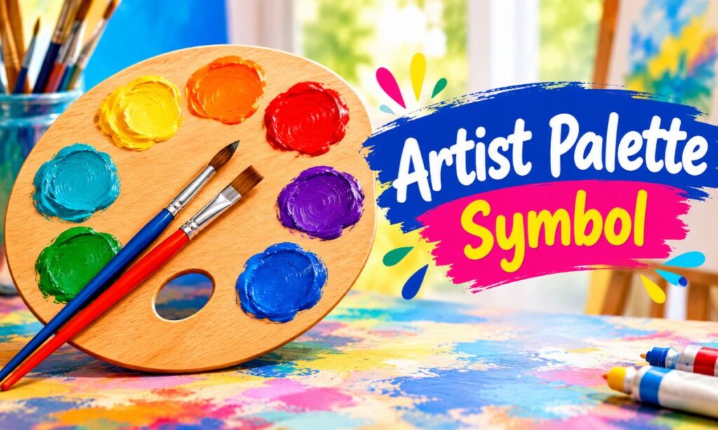 Artist Palette Symbol