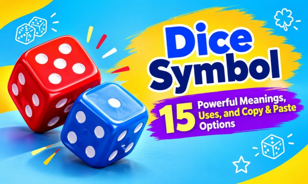 Dice Symbol