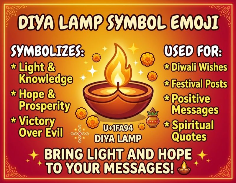 Diya Lamp Symbol