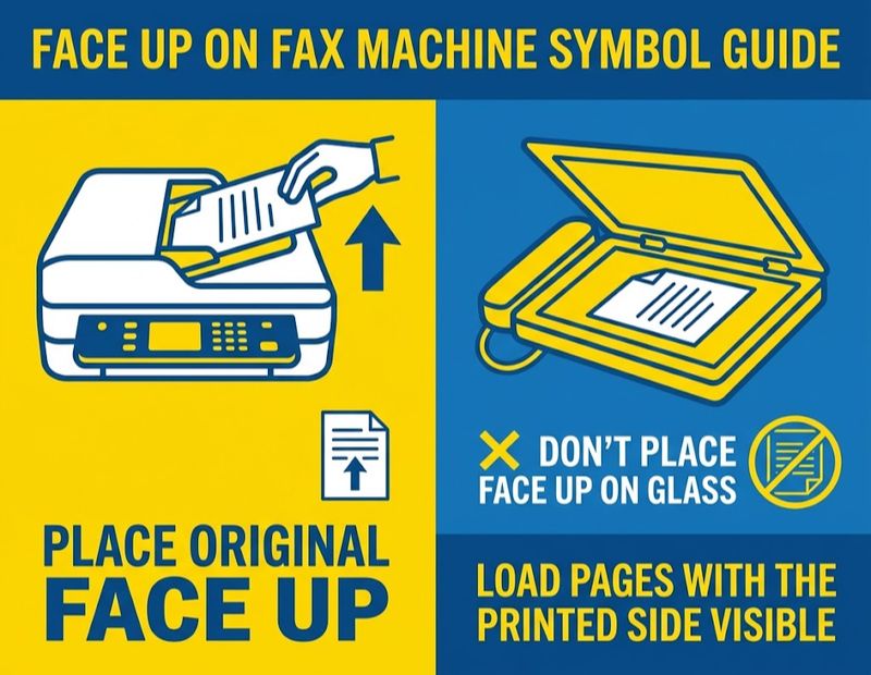 Fax Machine Symbol 