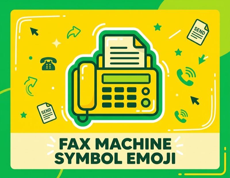 Fax Machine Symbol