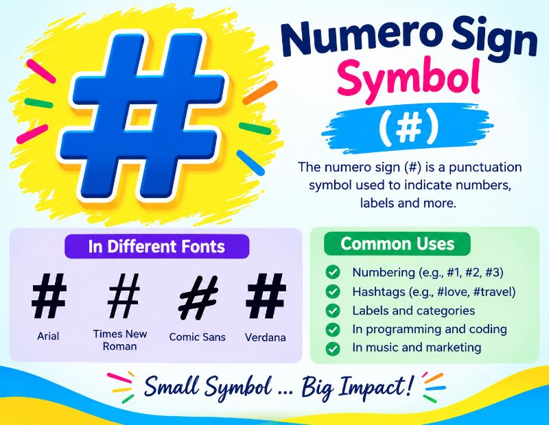 Numero Sign Symbol 