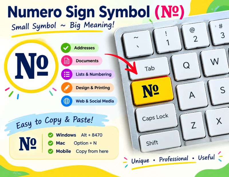 Numero Sign Symbol