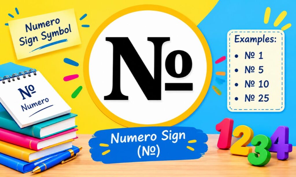 Numero Symbol