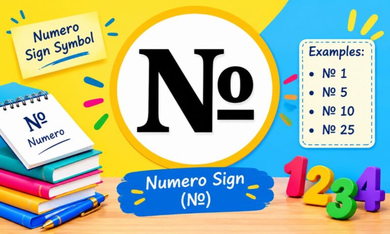 Numero Symbol