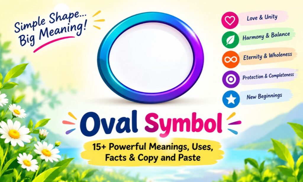 Oval Symbol