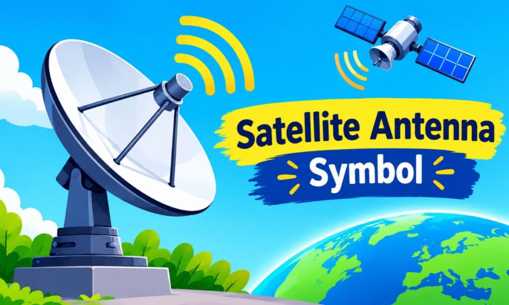 Satellite Antenna Symbol