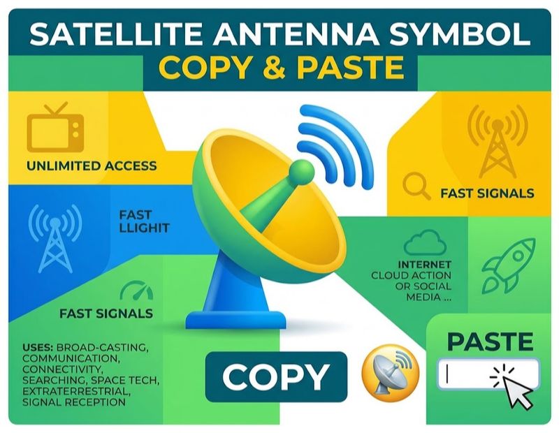 Satellite Antenna Symbol